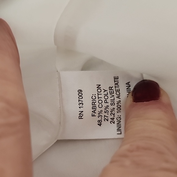 NEW Anthropologie Annie Griffin Silver Glen Plaid Metallic Skirt Circle Spin - Picture 4 of 11